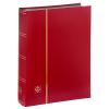 Альбом для марок BASIC DIN A4, на 64 черные страницы (32 листа). (ЦВЕТ: Красный) Leuchtturm. Новый.