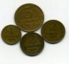 Монеты СССР 1,2,3 копейки 1931-1938 г 4 шт8 1931-1938г