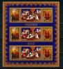 Почтовые марки. Румыния. 2005г. Религия. Рождество. МЛ. №6013А-6015А. 2005г