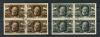 ПОЧТОВЫЕ МАРКИ СССР 1945. А. Герцен. № 1004-1005. КБ. Люкс. Свой клей (Кат.: 250р.) 1945г