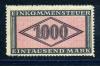 Непочтовая марка. Германия 1920-е. Подоходный налог. 1000 марок. 1980г