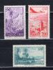 Почтовые марки. Марокко. 1955г. Авиапочта. №405-407. 1955г