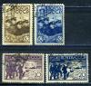 Почтовые марки. СССР 1938 г. Снятие полярников со льдины. № 602-605 1938г