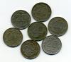 Монеты СССР 20 копеек 1957 г. 7 шт. 1957г
