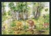 Почтовые марки. Словения, 1996 г. Грибы. Mi.No. Бл. 3. 1996г