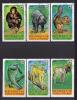 Почтовые марки. Кот д'Ивуар. 1979г. Фауна. WWF. №620-625. 1979г