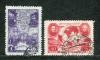 Почтовые марки. СССР, 1950 г. Открытие Антарктиды. №1563-1564. 1950г