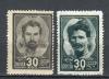 Почтовые марки. СССР, 1944. №928-929. Герои Гражданской войны. 1944г