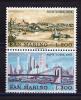 Почтовые марки. Сан-Марино. 1973 г. Нью-Йорк, "город контрастов". Сегодня и триста лет назад. №1025-1026. СЦ. 1973г
