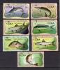 Почтовые марки. Куба, 1971 г. №1721-1727. Рыбы. 1971г