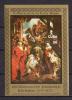 Почтовые марки. Куба. 1977г. Рубенс. Живопись. Блок №53. 1977г