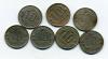 Монеты СССР. 10 копеек 1948-1957 г. 7 шт. 1948-1957г