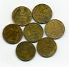 Монеты СССР. 2 копейки 1926-1937 г 7 шт. 1926-1937г