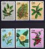 Почтовые марки. Куба. 1970 г. Флора. Цветы. № 1562-1567. (см состояние) 1970г