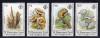 Почтовые марки. Сейшельские острова, 1985 г. Грибы. MiNr. 92 - 95. 1985г