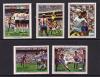 Почтовые марки. Парагвай, 1987 г. №4058-4062. Футбол. 1987г