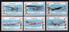Почтовые марки. Куба, 1979 г. Самолёты. MiNr. 2430 - 2435 1979г