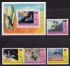 Почтовые марки. Кот д'Ивуар. 1981. Космос. №680-684. Блок №17. 1981г
