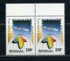 Почтовые марки. Сенегал. 1989г. Космос. №1030. Сцепка. 1989г