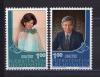Почтовые марки. Лихтенштейн. 1982. Филвыставка в Вадуце. Принц и принцесса. №797-798. 1982г