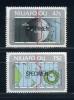 Почтовые марки. Ниуафо'оу. 1984г. Меридианы. SPECIMEN. №46-47. 1984г