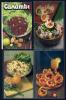 Комплект открыток. СССР 1987 г. Салаты. 12 открыток с рецептами (полный). 1987г