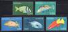 Почтовые марки. Гайана, 2000 г. №6750-6755. Рыбы. 2000г