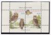 Почтовые марки. Турция, 1998 г. Бл. 35. Международный день окружающей среды – Совы. 1998г