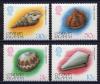 Почтовые марки. Каймановы острова. 1984г. Ракушки. №522-525. 1984г