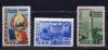 Почтовые марки. СССР, 1952 г. №1687, 1688-89. (Первая марка - чист. с накл.) Румынская Народная Республика. 1952г