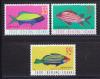 Почтовые марки. Кокосовые острова. 1998г. Рыбы. №367-369 1998г