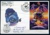 КПД прощедший почту. Россия 1992 г. Международный год космоса. 1992г