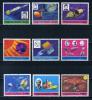 Почтовые марки. Парагвай. 1969г. Космос. Надпечатка MUESTRA. №1901-1909. 1969г