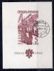 Почтовые марки. Чехословакия, 1964 г. Бл. 20. Карлсбрюкке и Прагер Бург в Праге. 1964г