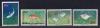 Почтовые марки. Тайвань, 1965 г. MiNr. 576 - 579. Рыбы. (Mi 38.0 e) 1965г