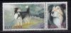 Почтовые марки. Фареры, 1994 г. №262-263. Собаки. 1994г