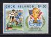 Почтовые марки. О-ва Кука, 1994 г. №1403. Футбол. 1994г