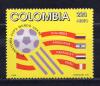 Почтовые марки. Колумбия, 1993 г. №1906. Футбол. 1993г