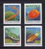 Почтовые марки. Маршалловы о-ва. 1988г. Рыбы. №172-175. 1988г