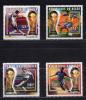 Почтовые марки. Нигер, 1996 г. №1258-1261. Футбол. 1996г