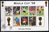Почтовые марки. Сьерра-Леоне, 1997 г. №2840-2847. МЛ. Футбол. 1997г
