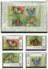 Почтовые марки. Молдавия, 2003 г. №459-462; Бл. 28. Бабочки. (Mi 14.50 e) 2003г
