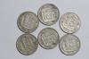 Монеты СССР. 15 копеек 1952-1956 г. 6 шт. 1952-1956г
