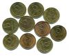 Монеты СССР. 5 копеек 1991 Л. 10 шт. 1991г