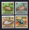 Почтовые марки. Индонезия. 1969г. Ракушки. №661-664. 1969г