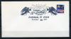 Почтовый конверт. США 1987г. Приветствие времен года. КО 1987г