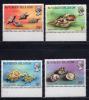 Почтовые марки. Виргинские о-ва, 1974 г. №274-277. Ракушки. 1974г