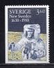 Почтовые марки. Швеция. 1988г. Космос. Астронавт. №1477. Металлография. 1988г