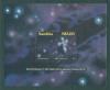 Почтовые марки. Намибия. 1997г. Знаки Зодиака. Reprint Надпечатка. Блок №25 II. 1997г
