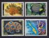 Почтовые марки. Новая Каледония. 1979г, 1981г, 1986г. Морская Флора и Фауна. №640, №661, №775-776. 1979-1986г